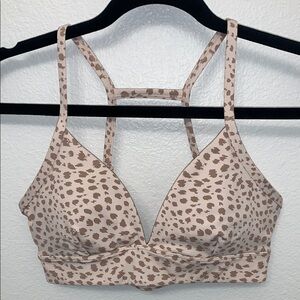 Tavi Leopard Print Triangle Bra